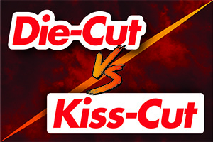 Die-cut vs. Kidd-cut